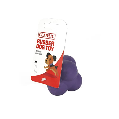 CLASSIC Odd Ball Hundespielzeug, Gummi, 63 mm, Violett CLASSIC Odd Ball Hundespielzeug, Gummi, 63 mm, Violett von CLASSIC