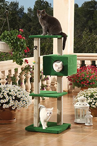 CLEVERCAT Outdoor Modell Portofino. Stabil und Standsicher Dank zweier Säulenstränge. Ideal für Terasse oder Balkon, Made in Germany (7432) von CLEVERCAT