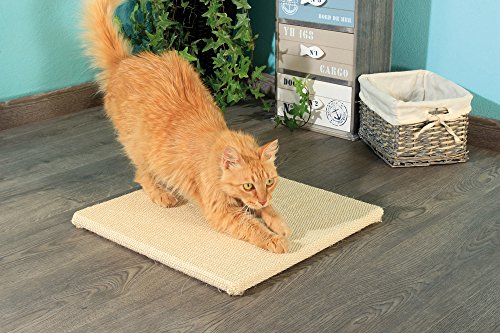 CLEVERCAT Sisalkratzplatte für die Krallenpflege Ihres Stubentigers, sofort einsatzbereit Made in Germany CLEVERCAT Sisalkratzplatte für die Krallenpflege Ihres Stubentigers, sofort einsatzbereit Made in Germany von CLEVERCAT