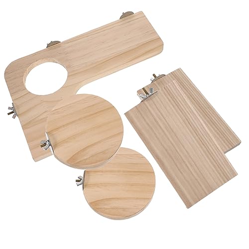 CLISPEED 1 Satz Hamster-Sprungbrett Nagetier Set Nager Set Springständer für Haustiere Regal für Ecke rankgitter Holz holzregal Kletterbrett aus Holz zartes Sprungbrett CLISPEED 1 Satz Hamster-Sprungbrett Nagetier Set Nager Set Springständer für Haustiere Regal für Ecke rankgitter Holz holzregal Kletterbrett aus Holz zartes Sprungbrett von CLISPEED