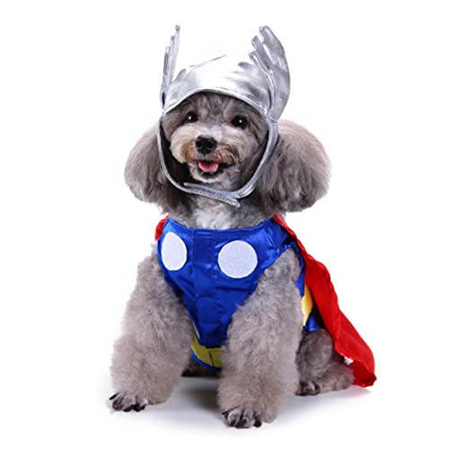 CLISPEED 1 Satz Hundekostüm für Halloween Lustiges Cosplay Outfit für Haustiere Atmungsaktiv und Bequem für Partys CLISPEED 1 Satz Hundekostüm für Halloween Lustiges Cosplay Outfit für Haustiere Atmungsaktiv und Bequem für Partys von CLISPEED