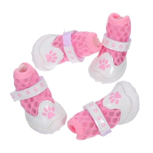 CLISPEED 1 Satz Hundeschuhe für Atmungsaktive Protektoren für Heiße Bürgersteige Outdoor Aktivitäten und Tägliche rutschfeste Sohle und Leichtes Design CLISPEED 1 Satz Hundeschuhe für Atmungsaktive Protektoren für Heiße Bürgersteige Outdoor Aktivitäten und Tägliche rutschfeste Sohle und Leichtes Design von CLISPEED