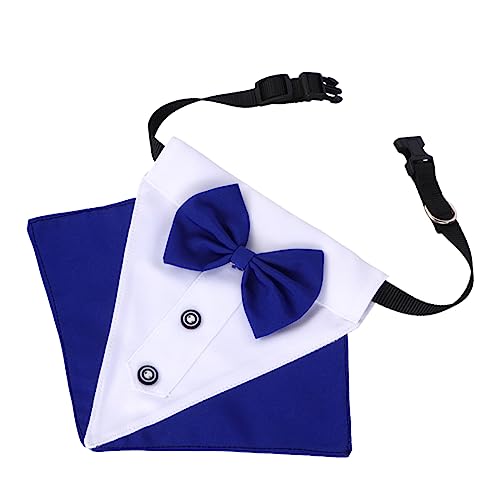 CLISPEED 1 Satz Pet Bib Collar für Kreatives Dreieckstuch im Britischen Stil aus Strapazierfähigem Baumwollmaterial als Süßes Accessoire und Fotorequisite für Besondere Anlässe CLISPEED 1 Satz Pet Bib Collar für Kreatives Dreieckstuch im Britischen Stil aus Strapazierfähigem Baumwollmaterial als Süßes Accessoire und Fotorequisite für Besondere Anlässe von CLISPEED