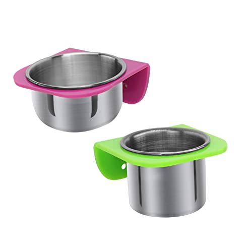 CLISPEED 1 Satz Ständer Für Papageienfutterboxen Flasche Verschütten Container Zuschauer Futterspender Für Vogelkäfige Becher Spieß Huhn Haustier Vogeltrinker Rostfreier Stahl CLISPEED 1 Satz Ständer Für Papageienfutterboxen Flasche Verschütten Container Zuschauer Futterspender Für Vogelkäfige Becher Spieß Huhn Haustier Vogeltrinker Rostfreier Stahl von CLISPEED