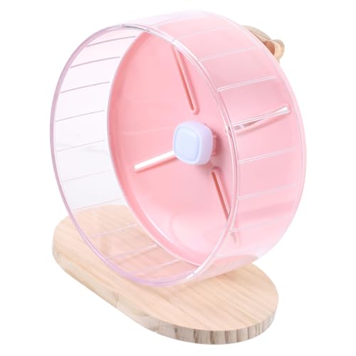 CLISPEED 1 Set Hamster Laufrad Hamster Leises Hamsterrad Haushalts Rattenrad Trainingsgerät Igel Lenkrollen Hamsterkäfige Rennmaus Lager Streifenhörnchen Plattform Mäuse Kit von CLISPEED