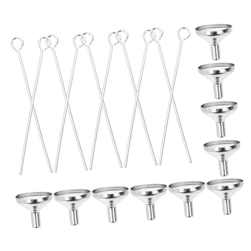 CLISPEED 1 Set Urnentrichter Trichter Balsamschaufel Haustierurnen Parfüm Getränke Mini Trichter Füllset Kleines Trichterset Urnenhalskette Handabdruckglas Herren Mini von CLISPEED