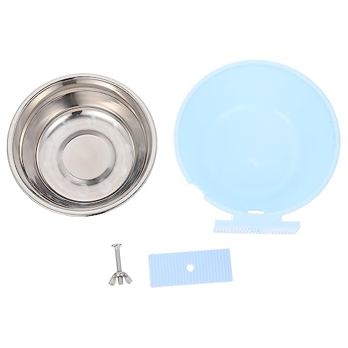 CLISPEED 1 Stück Haustiernapf pet Feeder tiernahrung Haustierfutter Futternapf für Hunde Futternapf für Haustierkatzen katzenfutter hängende Haustierschüssel Hundenapf Rostfreier Stahl Blue CLISPEED 1 Stück Haustiernapf pet Feeder tiernahrung Haustierfutter Futternapf für Hunde Futternapf für Haustierkatzen katzenfutter hängende Haustierschüssel Hundenapf Rostfreier Stahl Blue von CLISPEED