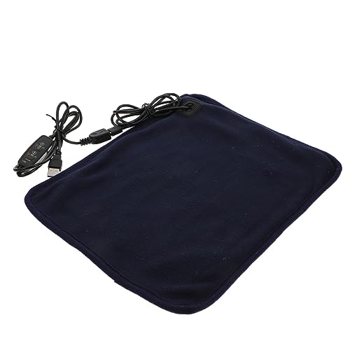 CLISPEED 1 Stück Heizkissen Für Haustiere Haustierheizkissen Heizmatten Für Terrarien Heizkissen Für Reptilienbecken Selbst Wärmekissen Sich Aalen Schildkröte Polyester Navy von CLISPEED