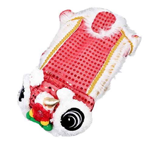 CLISPEED 1 Stück Kleidung Für Haustiere Hunde-Outfit Für Hunde Party Spaß Nach Kostüm Mähne Kleine Hundekleidung Hundekleidung Für Das Neue Jahr Welpe Hündin Lustig Polyester CLISPEED 1 Stück Kleidung Für Haustiere Hunde-Outfit Für Hunde Party Spaß Nach Kostüm Mähne Kleine Hundekleidung Hundekleidung Für Das Neue Jahr Welpe Hündin Lustig Polyester von CLISPEED