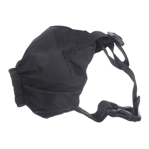 CLISPEED Augenmaske Für Haustiere Schwarze Blinder Für Hunde Tragbare Augenmaske Aus Nylon Langlebige Schattierung Für Haustiere Multifunktionale Haustierblindermaske von CLISPEED