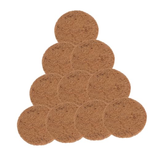 CLISPEED 10 Stück Kokospalmenmatte natürliche Taubennestunterlage Nistunterlagen für Vögel Atmungsaktiv Pads Kokosfasermatte Zucht Nistmaterial für Bruee Nistpolster Kokospalmenseide CLISPEED 10 Stück Kokospalmenmatte natürliche Taubennestunterlage Nistunterlagen für Vögel Atmungsaktiv Pads Kokosfasermatte Zucht Nistmaterial für Bruee Nistpolster Kokospalmenseide von CLISPEED