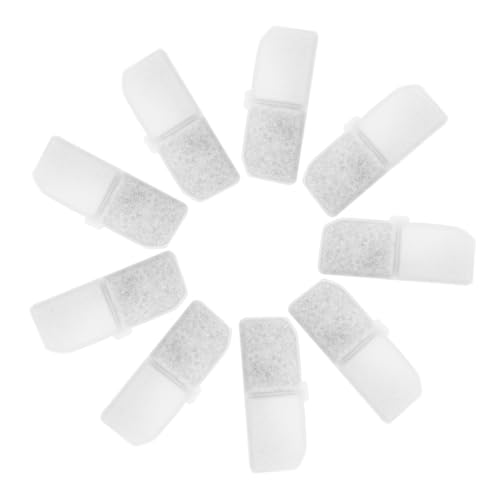 CLISPEED 10 Stück Teiliges Aktivkohlefilter Automatischen Haustier Trinkbrunnen Langlebiger Ersatzfilter für Hund und Katzen Wasserspender Entfernt Gerüche und Haare Verbessert CLISPEED 10 Stück Teiliges Aktivkohlefilter Automatischen Haustier Trinkbrunnen Langlebiger Ersatzfilter für Hund und Katzen Wasserspender Entfernt Gerüche und Haare Verbessert von CLISPEED