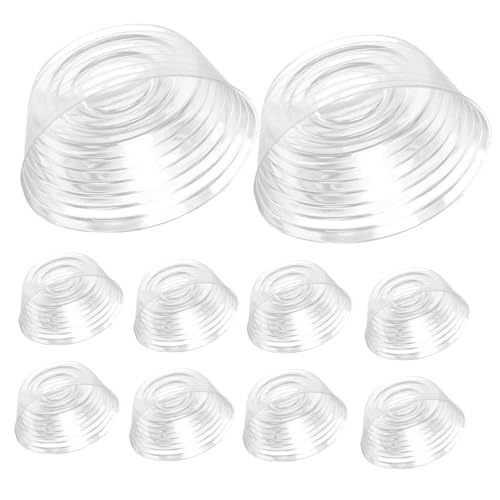 CLISPEED 10 Stück Teiliges Blumentopfuntersetzer wasserdichte Pflanzentopf Basis für Große Pflanztöpfe für Garten und Innenbereich Langlebig und Praktisch für Pflanzenpflege von CLISPEED