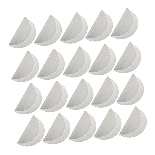 CLISPEED 100 Stück Vogelkäfig Papier Haustier Vogel Groß Papageienkäfige Vogelkäfig-kissenauflage Käfig Liner Vogel Saugfähig Blau Papageienpads Vogelkäfer Runde Vogelkäfigauskleidung Weiß von CLISPEED