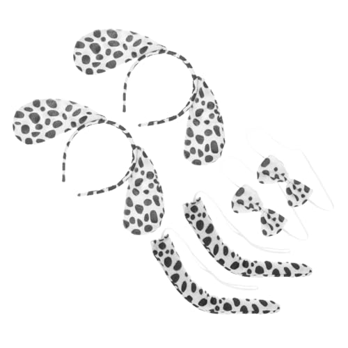CLISPEED 2 Sätze Spot Hundeset Set lustig Stirnbänder Halloweenkostüm Junge Hundehut Stirnband zubehör hase Kuscheltier Hundeohr Kostüm Welpe Geflecktes Hundekostüm Halloween-Hund Plastik CLISPEED 2 Sätze Spot Hundeset Set lustig Stirnbänder Halloweenkostüm Junge Hundehut Stirnband zubehör hase Kuscheltier Hundeohr Kostüm Welpe Geflecktes Hundekostüm Halloween-Hund Plastik von CLISPEED