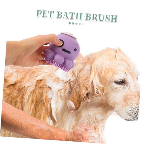 CLISPEED 2 Stück Badebürste für Haustiere Waschbürste für Haustiere Sanfte Shampoo-Bürste Baden von Hunden Schrubber für Hundeshampoo Hundebadewäscher Hund Katze Badebürste Kieselgel CLISPEED 2 Stück Badebürste für Haustiere Waschbürste für Haustiere Sanfte Shampoo-Bürste Baden von Hunden Schrubber für Hundeshampoo Hundebadewäscher Hund Katze Badebürste Kieselgel von CLISPEED