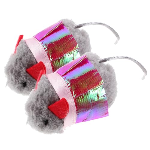 CLISPEED 2 Stück Gefüllte Katzenspielzeuge Katzenminze Für Katzen Katzenmaus Mäuse Katzenspielzeug Katzenmaus Kätzchen Für Hauskatzen Haustierspielzeug CLISPEED 2 Stück Gefüllte Katzenspielzeuge Katzenminze Für Katzen Katzenmaus Mäuse Katzenspielzeug Katzenmaus Kätzchen Für Hauskatzen Haustierspielzeug von CLISPEED