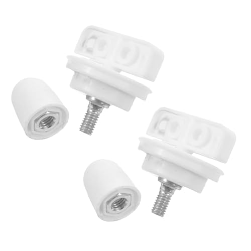 CLISPEED 2 Stück Hamster Laufrad Ersatzlager mit Geräuschlosen Kugellagern und Spannknöpfen Langlebige Kunststoffachsen für Leisen Hamster Chinchilla Rad Austausch CLISPEED 2 Stück Hamster Laufrad Ersatzlager mit Geräuschlosen Kugellagern und Spannknöpfen Langlebige Kunststoffachsen für Leisen Hamster Chinchilla Rad Austausch von CLISPEED