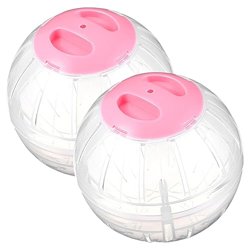 CLISPEED 2 Stück Hamster Sport Zwerghamsterball Hamster Kletterspielzeug Rennmaus Gießen Sie Hamster Hängematten Spiel Zwerghamster Mini Welpen Hamster Schüssel Frettchen von CLISPEED