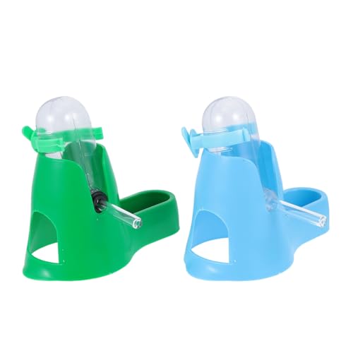 CLISPEED 2 Stück Hamster Trinkbrunnen Automatischer Wasserspender Hellgrün für Kleine Haustiere Kapazität und Sicher Langlebiges Material Einzigartiges Design gegen CLISPEED 2 Stück Hamster Trinkbrunnen Automatischer Wasserspender Hellgrün für Kleine Haustiere Kapazität und Sicher Langlebiges Material Einzigartiges Design gegen von CLISPEED