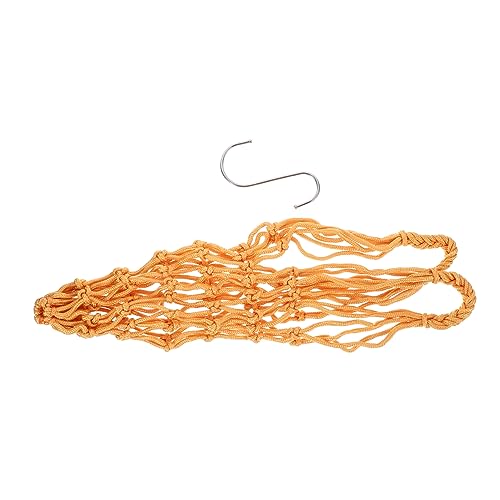 CLISPEED 2 Stück Hühnerfutternetz Hühnerdraht Hühnerstallschaukel Vogel Für Slow Feeder Für Hühner Papageienkäfig Zubehör Für Hühnerställe Snack-hängetasche Papageifutter Nylon Yellow von CLISPEED
