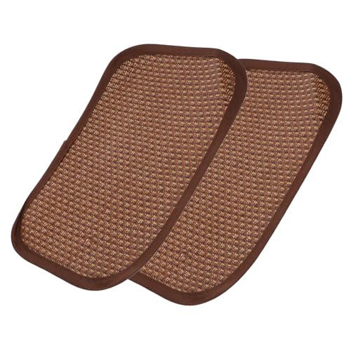 CLISPEED 2 Stück Kaninchenmatte Kleiner Hasenkäfig Hasenbettwäsche Haustier Kühlmatte Für Kaninchen Weiches Kühlkissen Kühlende Grasmatte Kaninchenkäfigmatten Kaninchenbetten von CLISPEED