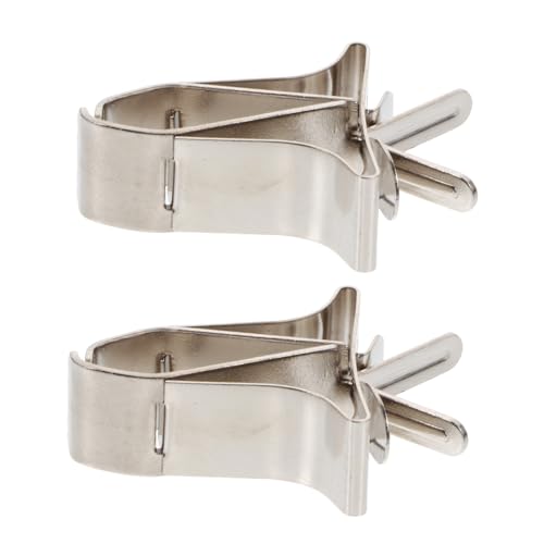 CLISPEED 2 Stück Parrot Gemüse Clip aus Rostfreiem Praktischer Futterhalter für Vogelkäfig Einfache Vielseitig für Papageien Hamster Kaninchen und Kleine Haustiere Geeignet CLISPEED 2 Stück Parrot Gemüse Clip aus Rostfreiem Praktischer Futterhalter für Vogelkäfig Einfache Vielseitig für Papageien Hamster Kaninchen und Kleine Haustiere Geeignet von CLISPEED