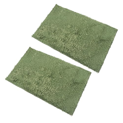 CLISPEED 2 Stück Reptilien Teppich Matte Moos Substrat Liner Feuchtigkeitsbewahrend Komfortabel für Echsen Schildkröten Terrarium Bodenauskleidung CLISPEED 2 Stück Reptilien Teppich Matte Moos Substrat Liner Feuchtigkeitsbewahrend Komfortabel für Echsen Schildkröten Terrarium Bodenauskleidung von CLISPEED