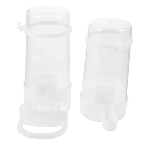 CLISPEED 2 Stück Teiliges Automatisches Vogelfutterspender aus Strapazierfähigem Geeignet als Wasserspender und Futterstation für Wellensittiche und Andere Käfigvögel Einfach zu Beobachten CLISPEED 2 Stück Teiliges Automatisches Vogelfutterspender aus Strapazierfähigem Geeignet als Wasserspender und Futterstation für Wellensittiche und Andere Käfigvögel Einfach zu Beobachten von CLISPEED