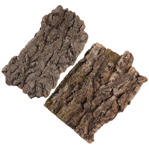 CLISPEED 2 Stück Teiliges Reptilien Terrarium Korkrinde Versteck Hütte Langlebig Umweltfreundlich für Bartagamen Eidechsen Haustierkäfig Landschaftsschmuck CLISPEED 2 Stück Teiliges Reptilien Terrarium Korkrinde Versteck Hütte Langlebig Umweltfreundlich für Bartagamen Eidechsen Haustierkäfig Landschaftsschmuck von CLISPEED