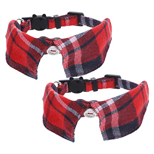 CLISPEED 2 Stück Verstellbares Katzenhalsband Katzenglocke Haustier Halsanhänger Kleine Und Geschirrnamen Katzenhalsbänder Süßes Katzenhalsband Winziges CLISPEED 2 Stück Verstellbares Katzenhalsband Katzenglocke Haustier Halsanhänger Kleine Und Geschirrnamen Katzenhalsbänder Süßes Katzenhalsband Winziges von CLISPEED