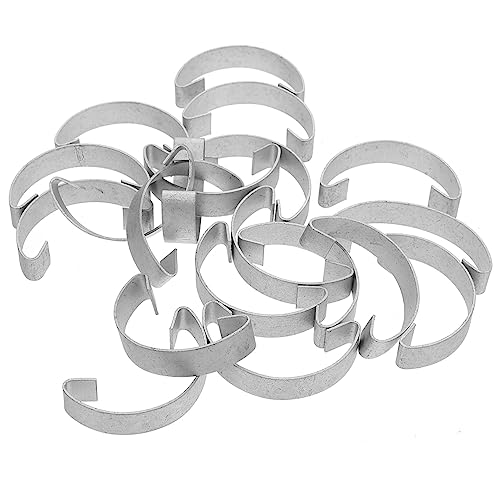 CLISPEED 20 Stück Käfig Clips aus Türhaken für Haustierkäfige und rutschfeste Käfigbefestigungen für Hühner Kaninchen und Vögel Installieren Langlebige Käfigzubehörteile von CLISPEED
