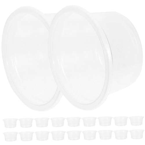 CLISPEED 20 Stück Teiliges Transparentes Reptilien Futterschalen Vielseitige Wasserschalen und Futterbecher für Schildkröten Geckos Schlangen Eidechsen und Andere Kleintiere im Terrarium CLISPEED 20 Stück Teiliges Transparentes Reptilien Futterschalen Vielseitige Wasserschalen und Futterbecher für Schildkröten Geckos Schlangen Eidechsen und Andere Kleintiere im Terrarium von CLISPEED