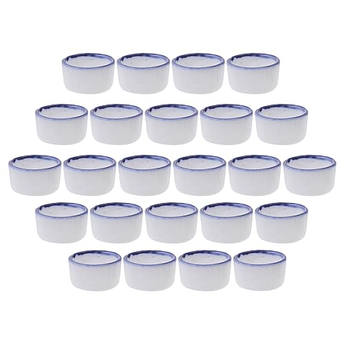CLISPEED 24Stücke Wasserschalen Für Kriechende Haustiere Keramische Fütterungsschalen Für Spinnen Und Skorpione Mini Trinkbehälter Für Terraristik Für Reptilien CLISPEED 24Stücke Wasserschalen Für Kriechende Haustiere Keramische Fütterungsschalen Für Spinnen Und Skorpione Mini Trinkbehälter Für Terraristik Für Reptilien von CLISPEED
