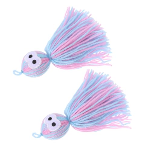 CLISPEED 2pcs Katzengarnkugelspielzeug Interaktiver Katzenteaser -Stick -ersatzköpfe Für Kätzchen Funny Teassing Toys Fördern Aktive Spiele Und Bewegung CLISPEED 2pcs Katzengarnkugelspielzeug Interaktiver Katzenteaser -Stick -ersatzköpfe Für Kätzchen Funny Teassing Toys Fördern Aktive Spiele Und Bewegung von CLISPEED
