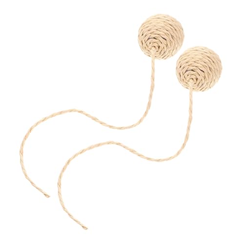 CLISPEED 2pcs Katzenkratzen Nach Dem Austausch Mit -sisalball Langable Cat Toys Katzenkratzspielzeug Für Innenkatzen CLISPEED 2pcs Katzenkratzen Nach Dem Austausch Mit -sisalball Langable Cat Toys Katzenkratzspielzeug Für Innenkatzen von CLISPEED