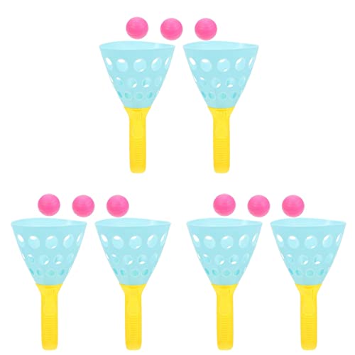 CLISPEED 3 Sätze Katapult Fangen Bounce-Ball-Spielzeug Ball Im Pokalspiel Ballwerfer Und Ballspiel Fangen Ballfänger Für Kinder Wurf- Und Fangballspiel Kendama Plastik Eltern-Kind Sport CLISPEED 3 Sätze Katapult Fangen Bounce-Ball-Spielzeug Ball Im Pokalspiel Ballwerfer Und Ballspiel Fangen Ballfänger Für Kinder Wurf- Und Fangballspiel Kendama Plastik Eltern-Kind Sport von CLISPEED