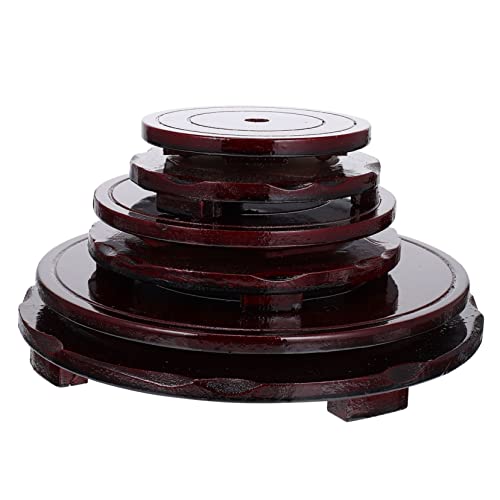 CLISPEED 3 Stück Teiliges Holzständer für Blumenvase Drehbare Blumentöpfe Dekorative Holzuntersetzer für Ornamente und Schmuck Vielseitig Einsetzbar im Wohnbereich Büro CLISPEED 3 Stück Teiliges Holzständer für Blumenvase Drehbare Blumentöpfe Dekorative Holzuntersetzer für Ornamente und Schmuck Vielseitig Einsetzbar im Wohnbereich Büro von CLISPEED