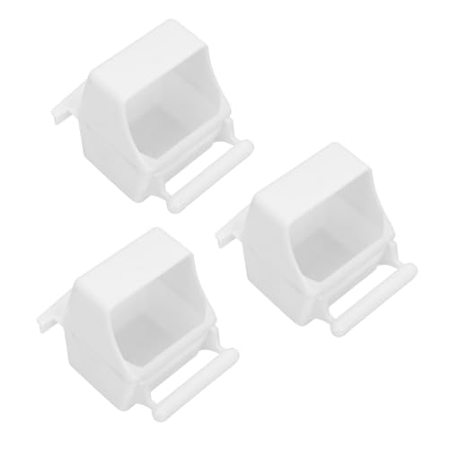 CLISPEED 3 Stück Teiliges Kunststoff Vogelfutterspender Spritzwassergeschützt Langlebig und Leicht Geeignet für Papageien Wellensittiche und Andere Ziervögel Einfache Befestigung Am Käfig CLISPEED 3 Stück Teiliges Kunststoff Vogelfutterspender Spritzwassergeschützt Langlebig und Leicht Geeignet für Papageien Wellensittiche und Andere Ziervögel Einfache Befestigung Am Käfig von CLISPEED