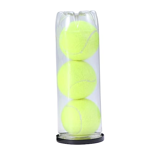 CLISPEED Tennisbälle Können 3er-Pack Championship Regular Duty Deep Seams Naturkautschuk Haustier Katzenspielzeug Tennistraining CLISPEED Tennisbälle Können 3er-Pack Championship Regular Duty Deep Seams Naturkautschuk Haustier Katzenspielzeug Tennistraining von CLISPEED