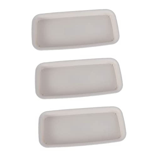 CLISPEED 3 Stück Wasserschale Tabletts Pflanzschalen für Töpfe rechteckig für Zimmerpflanzen groß rechteckiges Tablett für Pflanzen Pflanzenuntertassen länglich Plastik Weiß CLISPEED 3 Stück Wasserschale Tabletts Pflanzschalen für Töpfe rechteckig für Zimmerpflanzen groß rechteckiges Tablett für Pflanzen Pflanzenuntertassen länglich Plastik Weiß von CLISPEED