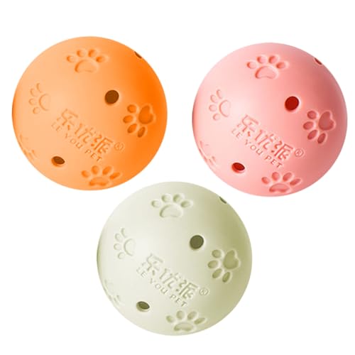 CLISPEED 3 Stücke Haustier Ball Kauen Quietschen Knistern Katze CLISPEED 3 Stücke Haustier Ball Kauen Quietschen Knistern Katze von CLISPEED
