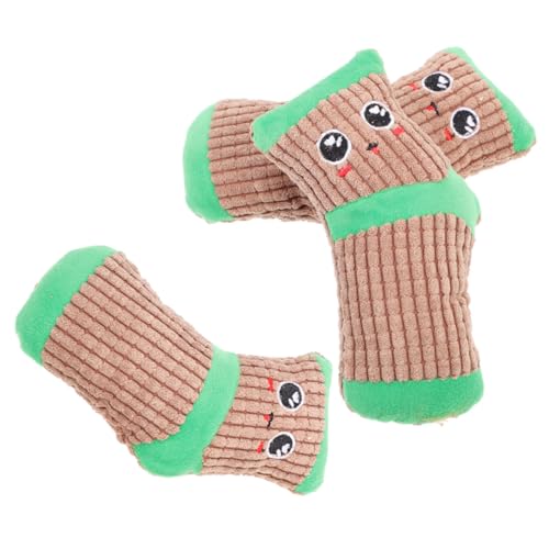 CLISPEED 3 Teiliges Süße Quietschende Haustierpfoten Cartoon Socke Kuschelige Welpen Quietschsocke Robuste Hundesocken Weiche Hundesocken Für Welpenbisse Und Kauen Vokalisierende CLISPEED 3 Teiliges Süße Quietschende Haustierpfoten Cartoon Socke Kuschelige Welpen Quietschsocke Robuste Hundesocken Weiche Hundesocken Für Welpenbisse Und Kauen Vokalisierende von CLISPEED
