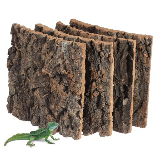 CLISPEED 4 Stück Aquarium Dekoration Naturalistischer Aquarium Reptilien Hintergrund Korkrinde Eidechsen Lebensraum Bartagamen Kork Hintergrund Raupenrinde Für Reptilien Natürliche CLISPEED 4 Stück Aquarium Dekoration Naturalistischer Aquarium Reptilien Hintergrund Korkrinde Eidechsen Lebensraum Bartagamen Kork Hintergrund Raupenrinde Für Reptilien Natürliche von CLISPEED