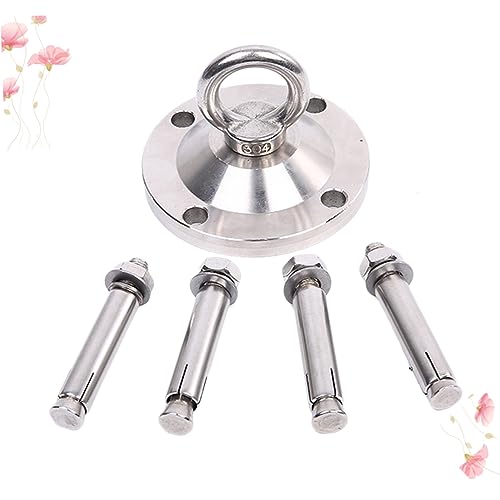 CLISPEED 4 Stück Drehbarer Hundepfahl Großer Hunde Bodenanker Robust Verhedderfrei Für Outdoor Camping Haustier Leine Sicherer Pfahl von CLISPEED