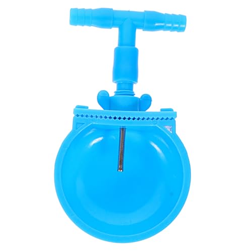 CLISPEED 4 Stück Kaninchentrinker Flasche Luft Brunnen Abs Wassertank Trinken Wasserspender Für Hunde Verschütten Thermostatisch Trog Wasserhahn Vieh Kühlung Haustier Stall Blue Plastik von CLISPEED