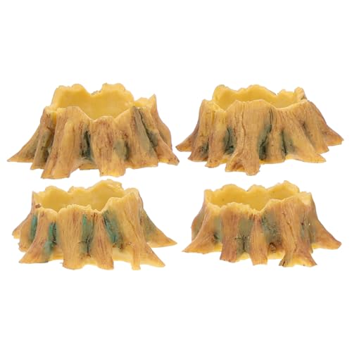 CLISPEED 4 Stück Mini Reptilien Wassernapf Rutschfestes Harz Trinkschälchen mit Glatten Kanten für Kleine Haustiere Wie Schildkröten Geckos Spinnen Skorpione Leicht zu Reinigen CLISPEED 4 Stück Mini Reptilien Wassernapf Rutschfestes Harz Trinkschälchen mit Glatten Kanten für Kleine Haustiere Wie Schildkröten Geckos Spinnen Skorpione Leicht zu Reinigen von CLISPEED