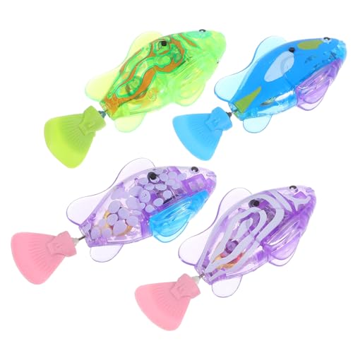 CLISPEED 4 Stück Schwimmender elektrischer Fisch Haustier Roboterfisch Elektrisches für Kätzchen für Katzen katzenspielzeug Katzenfischspielzeug Katze elektrisch Abs CLISPEED 4 Stück Schwimmender elektrischer Fisch Haustier Roboterfisch Elektrisches für Kätzchen für Katzen katzenspielzeug Katzenfischspielzeug Katze elektrisch Abs von CLISPEED