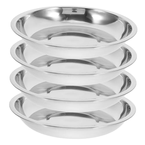 CLISPEED 4 Stück Teiliges Flacher Futternäpfe aus für Kleine Hunde und Katzen Flaches Design gegen Schnurrhautmüdigkeit Leicht zu Reinigen für Futter und Wasser Langlebig und Hygienisch CLISPEED 4 Stück Teiliges Flacher Futternäpfe aus für Kleine Hunde und Katzen Flaches Design gegen Schnurrhautmüdigkeit Leicht zu Reinigen für Futter und Wasser Langlebig und Hygienisch von CLISPEED