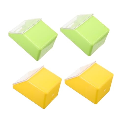 CLISPEED 4 Stück Teiliges Vogelkäfig Futterspender aus Robustem Multifunktional für Tauben Wachteln und Kleine Vögel Hängend mit Großem Fassungsvermögen Einfache Reinigung Geeignet als CLISPEED 4 Stück Teiliges Vogelkäfig Futterspender aus Robustem Multifunktional für Tauben Wachteln und Kleine Vögel Hängend mit Großem Fassungsvermögen Einfache Reinigung Geeignet als von CLISPEED